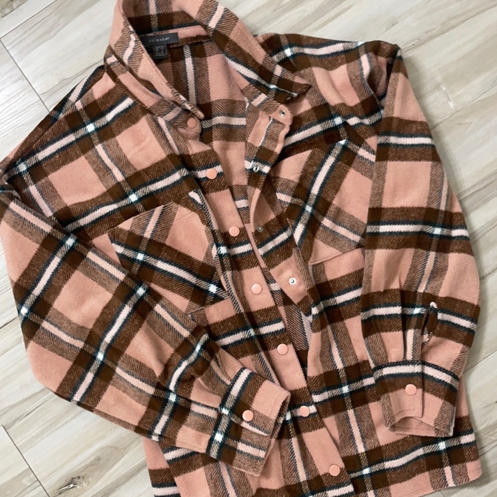 Primark plaid shacket